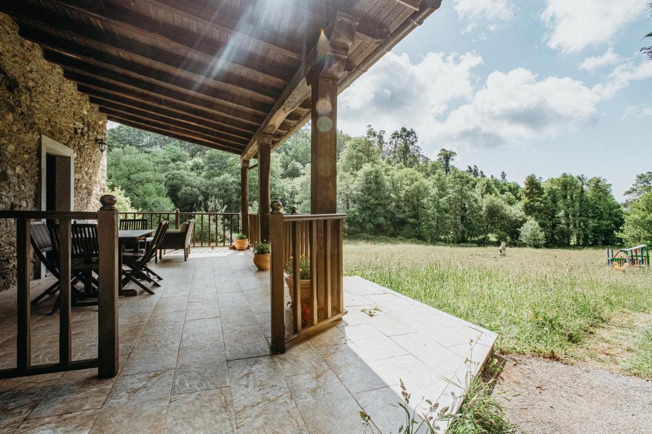 Casa Berbesa - Caserio En Asturias 3, Jardin, Bbq, Fam Castropol Exteriör bild