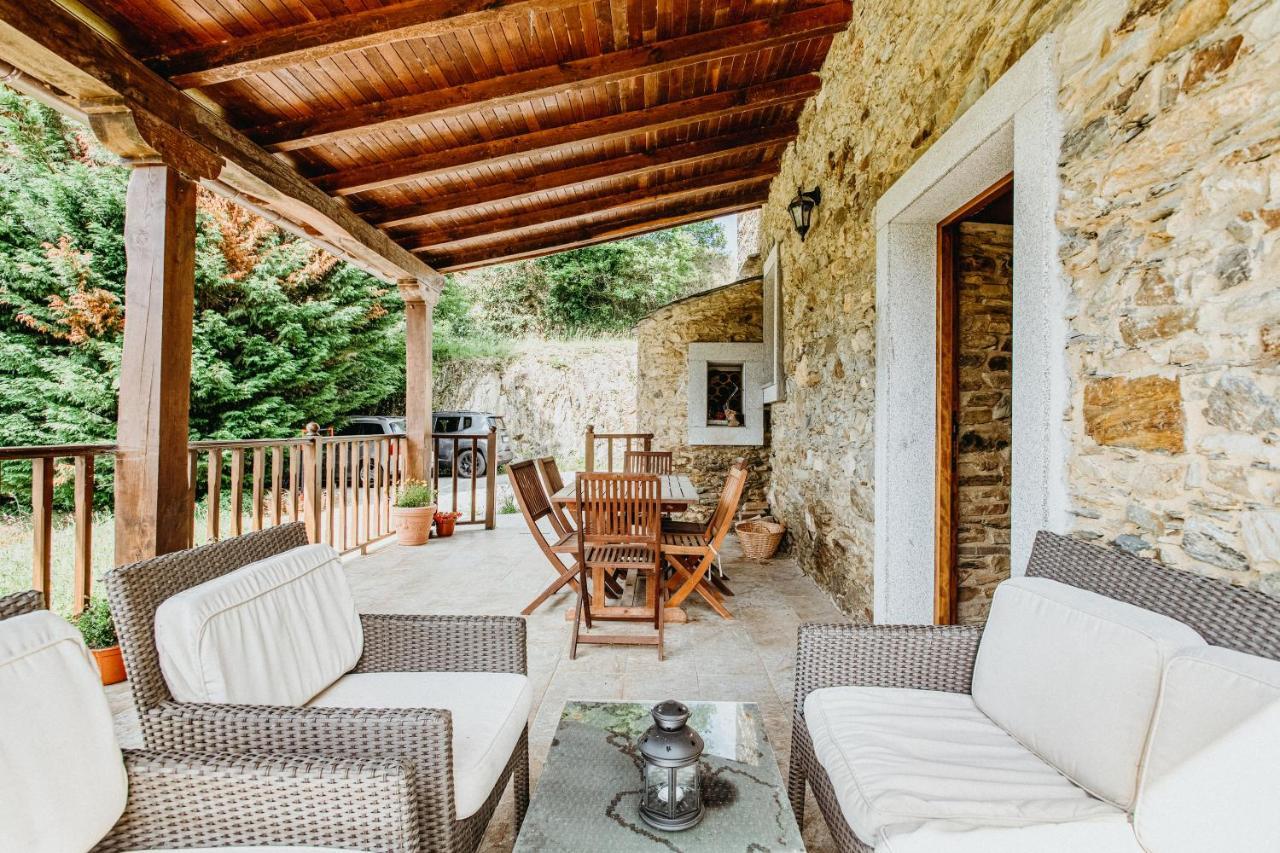 Casa Berbesa - Caserio En Asturias 3, Jardin, Bbq, Fam Castropol Exteriör bild